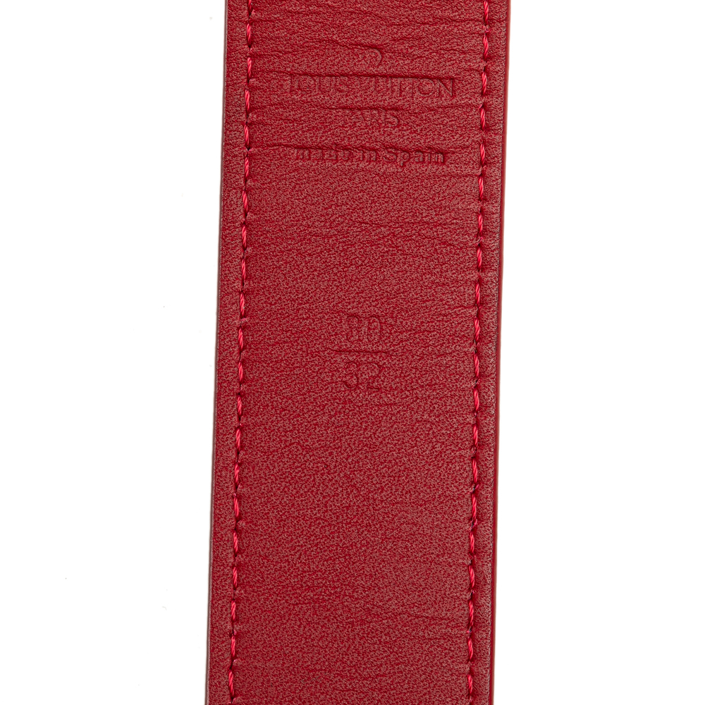 Pre-Loved Louis Vuitton Monogram Multicolore LV Cut Reversible Belt - Picture 5 of 10